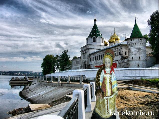 Куклы в народных костюмах №2 Кукла в летнем костюме Костромской губернии