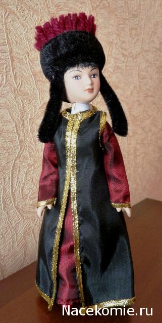 Куклы в народных костюмах №7 Кукла в калмыцком праздничном костюме
