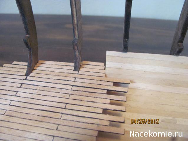 Парусник Баунти - Сборка корпуса