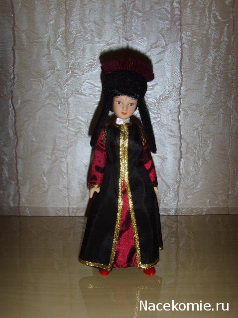 Куклы в народных костюмах №7 Кукла в калмыцком праздничном костюме
