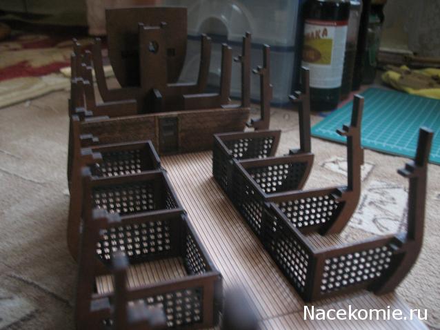 Собери Чёрную Жемчужину. Сборка: Покраска