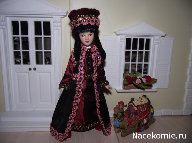Куклы в народных костюмах №7 Кукла в калмыцком праздничном костюме