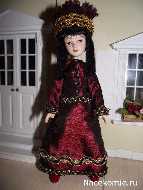 Куклы в народных костюмах №7 Кукла в калмыцком праздничном костюме