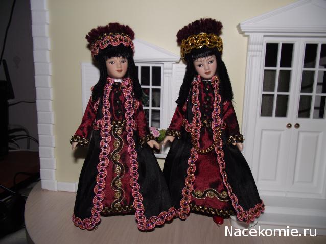 Куклы в народных костюмах №7 Кукла в калмыцком праздничном костюме