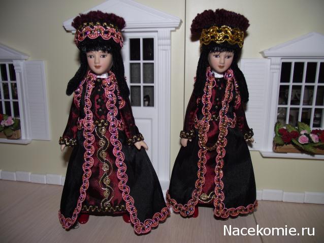 Куклы в народных костюмах №7 Кукла в калмыцком праздничном костюме