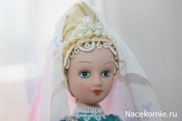 Куклы в народных костюмах №6 Кукла в свадебном костюме Псковской губернии
