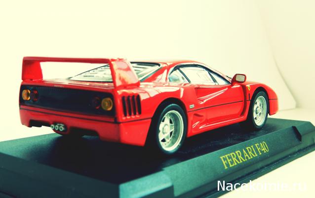 Ferrari Collection №5 F40 фото модели, обсуждение