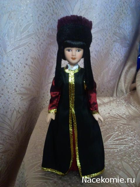 Куклы в народных костюмах №7 Кукла в калмыцком праздничном костюме