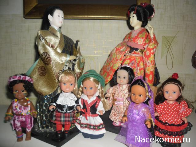 Куклы в этнических костюмах