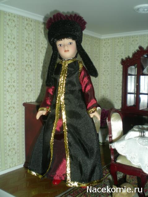 Куклы в народных костюмах №7 Кукла в калмыцком праздничном костюме