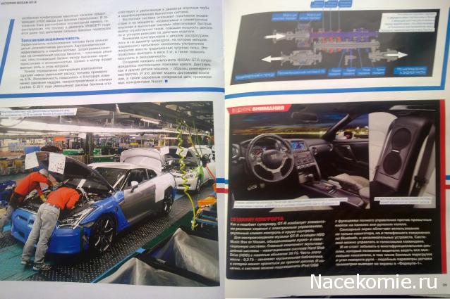 Радиоуправляемая модель Nissan GT-R - Eaglemoss - тест