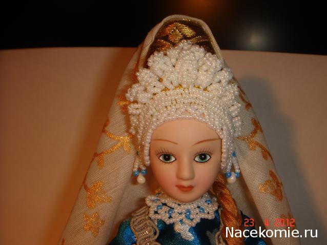 Куклы в народных костюмах №6 Кукла в свадебном костюме Псковской губернии