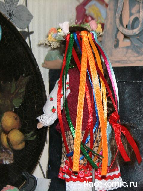 Куклы в народных костюмах №4 Кукла в летнем костюме Киевской губернии