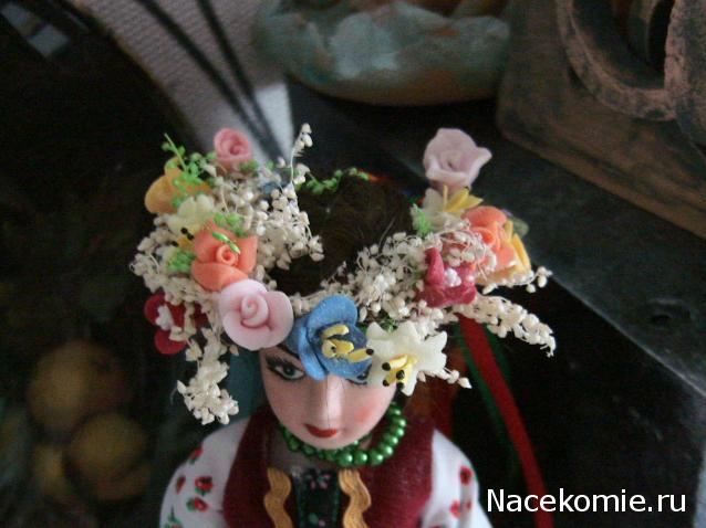 Куклы в народных костюмах №4 Кукла в летнем костюме Киевской губернии