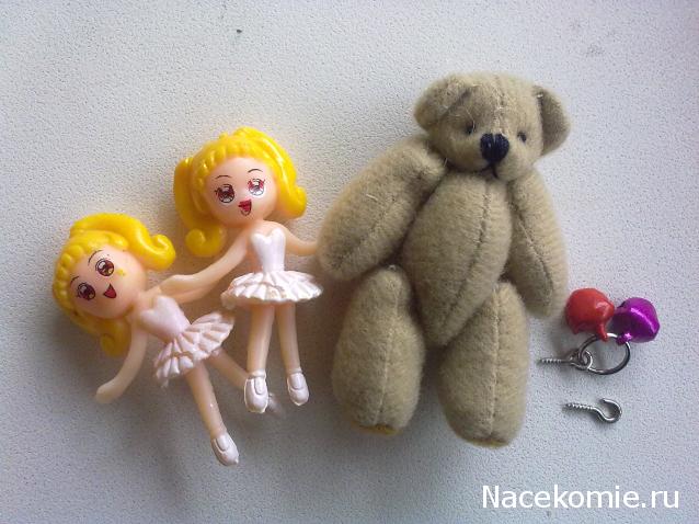 Дом Мечты №29 Игрушка медведь, книжная полка