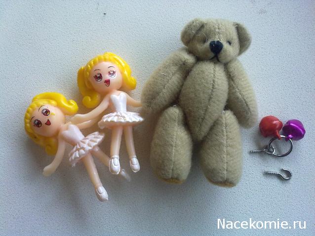 Дом Мечты №29 Игрушка медведь, книжная полка