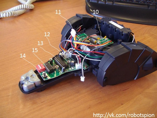 Робот-шпион. Сборка робота. Общая тема.