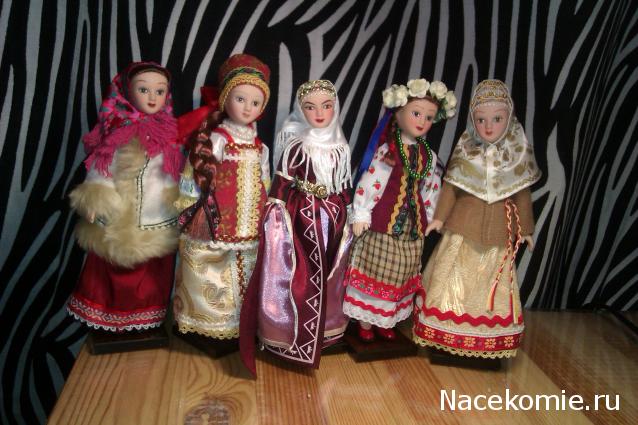 Куклы в народных костюмах №5 Кукла в зимнем костюме Архангельской губернии