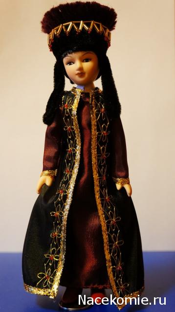 Куклы в народных костюмах №7 Кукла в калмыцком праздничном костюме