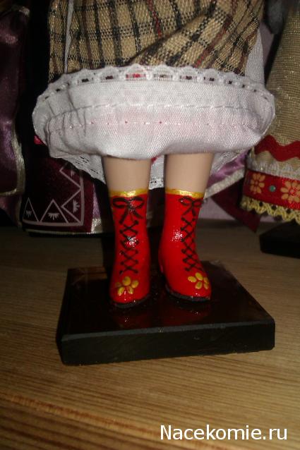 Куклы в народных костюмах №4 Кукла в летнем костюме Киевской губернии