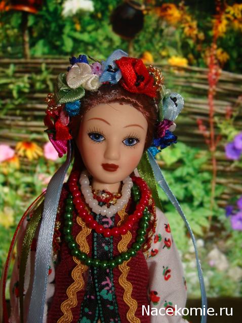 Куклы в народных костюмах №4 Кукла в летнем костюме Киевской губернии