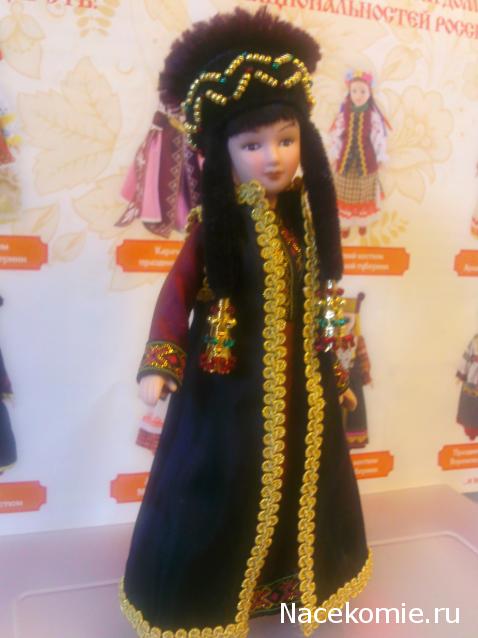Куклы в народных костюмах №7 Кукла в калмыцком праздничном костюме