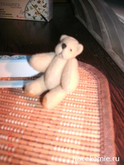 Дом Мечты №29 Игрушка медведь, книжная полка