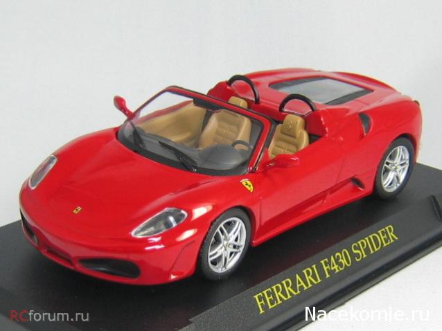 Ferrari Collection №9 F430 Spider фото модели, обсуждение