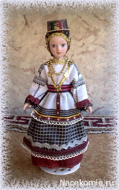 Куклы в народных костюмах №10 Кукла в праздничном костюме Воронежской губернии