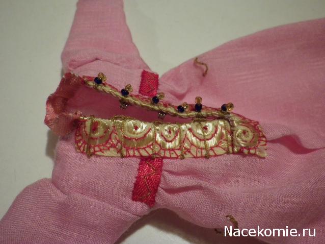 Куклы в народных костюмах №7 Кукла в калмыцком праздничном костюме