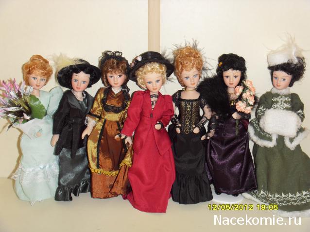 Зарубежные куклы Дамы Эпохи: фото, обсуждение