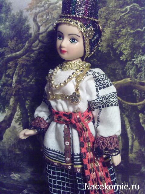 Куклы в народных костюмах №10 Кукла в праздничном костюме Воронежской губернии