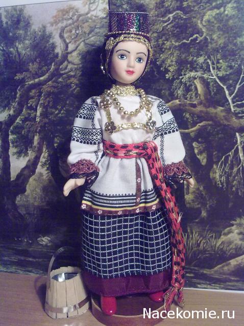 Куклы в народных костюмах №10 Кукла в праздничном костюме Воронежской губернии