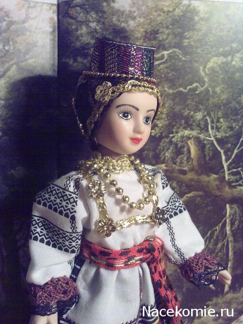 Куклы в народных костюмах №10 Кукла в праздничном костюме Воронежской губернии
