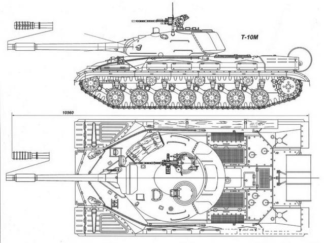 Русские танки №45 - Т-10