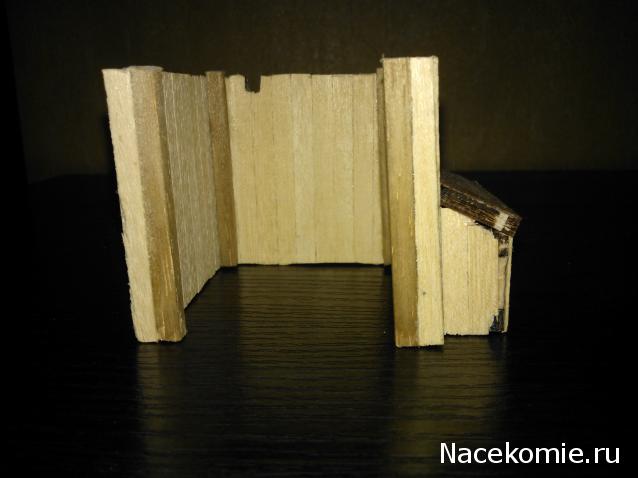 Парусник Баунти - Сборка корпуса