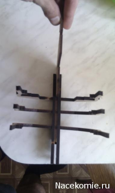 Собери Чёрную Жемчужину. Сборка корпуса.