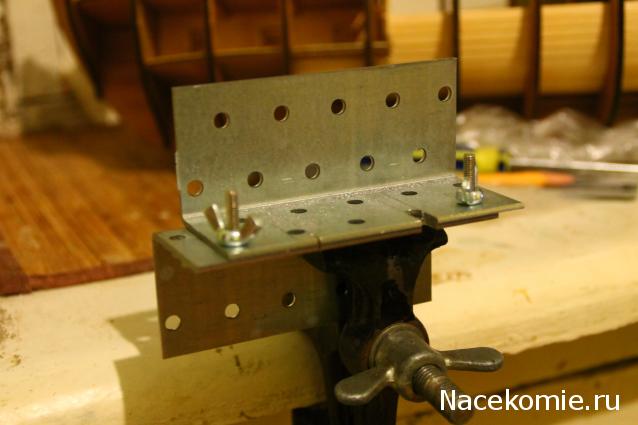 Парусник Баунти - Сборка корпуса