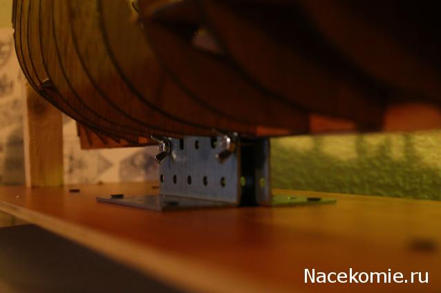 Парусник Баунти - Сборка корпуса