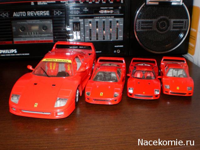 Ferrari Collection №5 F40 фото модели, обсуждение