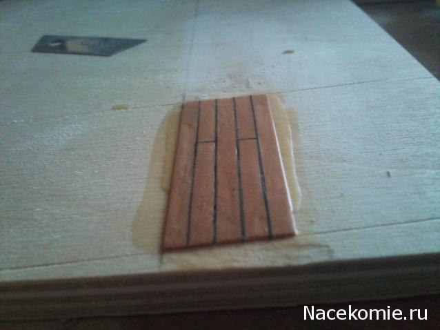 Собери Чёрную Жемчужину. Сборка, обшивка и покраска палуб