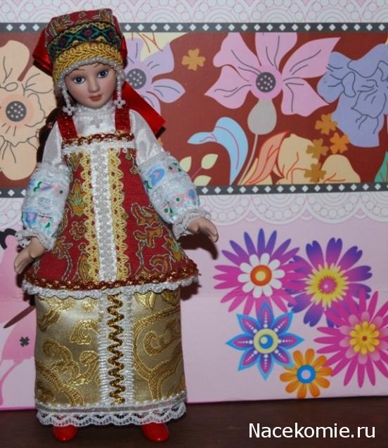 Куклы в народных костюмах №2 Кукла в летнем костюме Костромской губернии