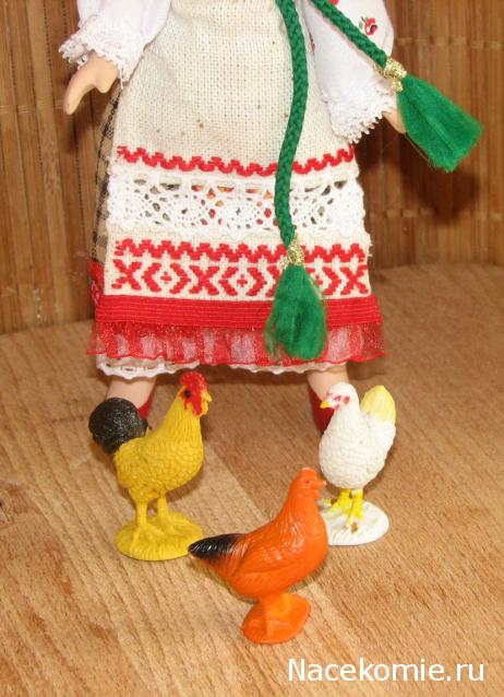 Куклы в народных костюмах №4 Кукла в летнем костюме Киевской губернии