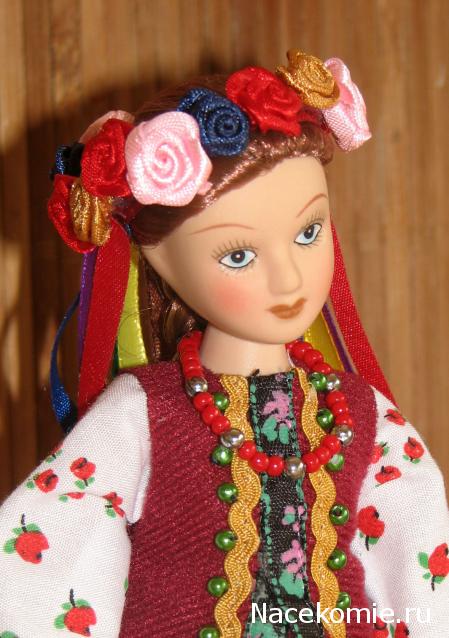 Куклы в народных костюмах №4 Кукла в летнем костюме Киевской губернии