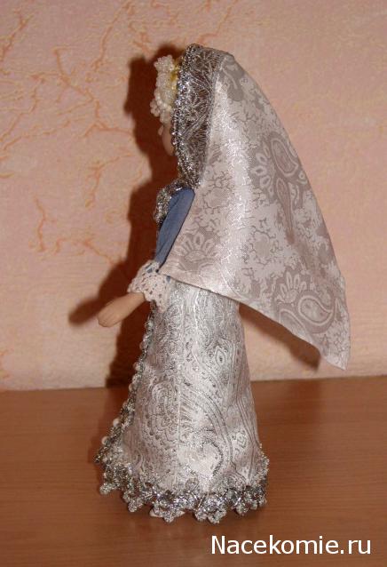 Куклы в народных костюмах №6 Кукла в свадебном костюме Псковской губернии