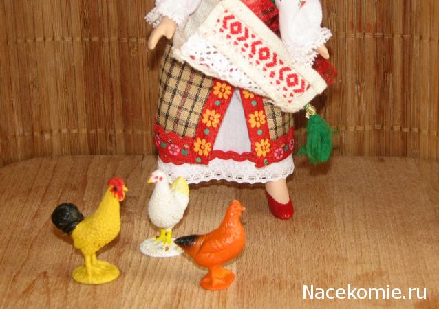 Куклы в народных костюмах №4 Кукла в летнем костюме Киевской губернии