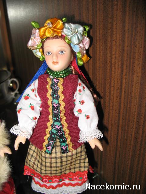 Куклы в народных костюмах №4 Кукла в летнем костюме Киевской губернии