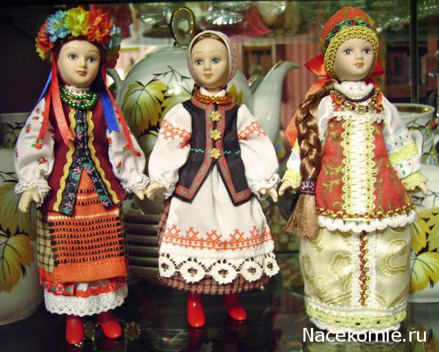 Куклы в народных костюмах №8 Кукла в летнем костюме Минской губернии
