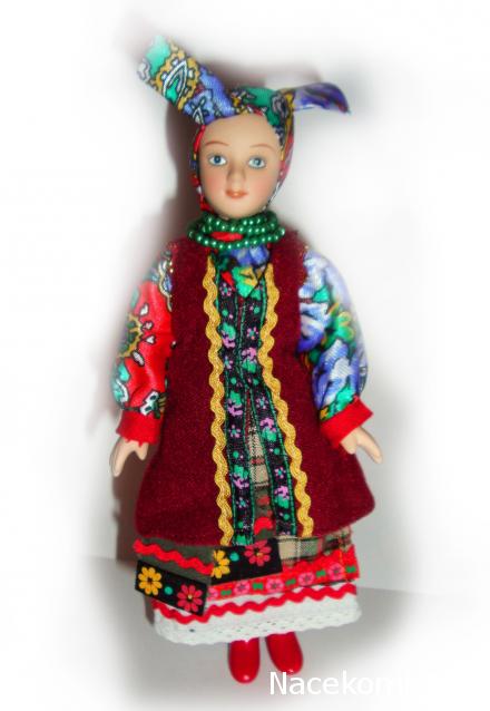 Куклы в народных костюмах №4 Кукла в летнем костюме Киевской губернии