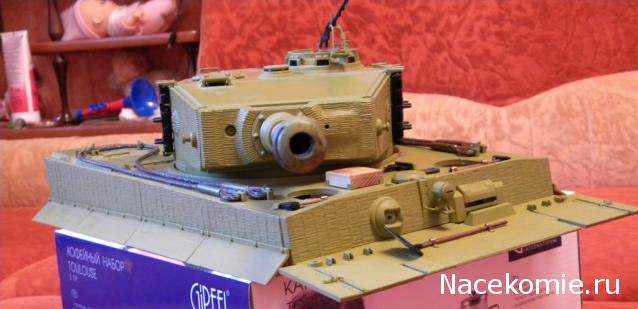 Соберите Танк Тигр - Сборка Корпуса